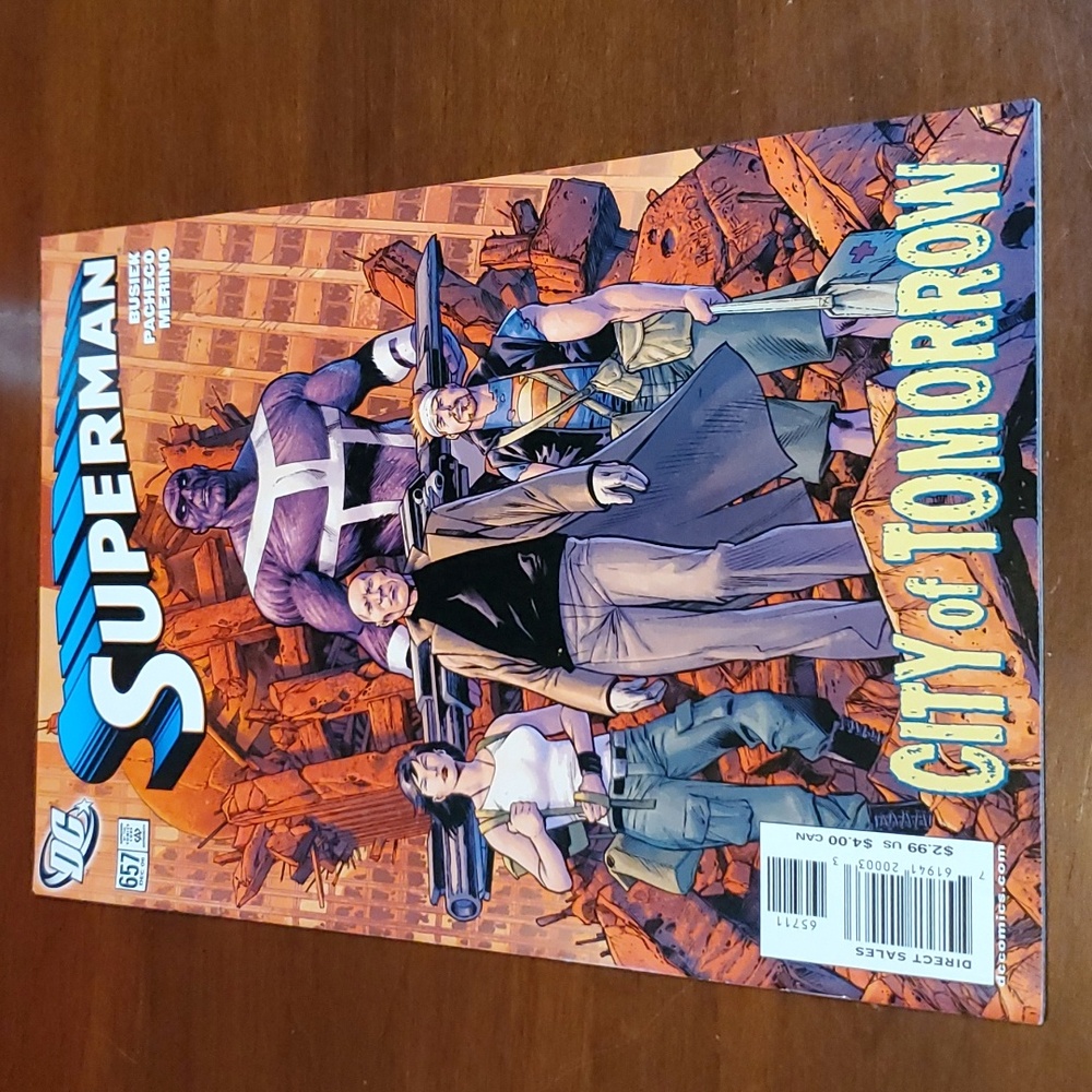 DC Comics #657 Superman City of Tomorrow 2006 #Z38